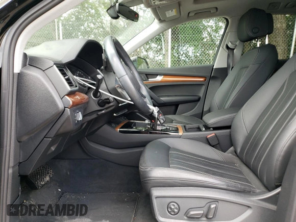2021 Audi Q5 Premium with VIN WA1AAAFY7M2033344, listed as a Copart auction lot 61964115 with 78,534 mi miles and Salvage title. Bid and sale history available at DreamBid. Image 7.