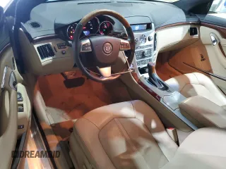 2012 Cadillac CTS Premium with VIN 1G6DS1E35C0123742, listed as a Copart auction lot 59503505 with 124,231 mi miles and Salvage title. Bid and sale history available at DreamBid. Image 8.
