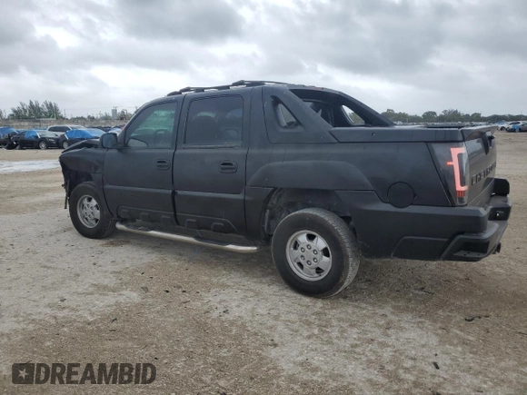 2002 Chevrolet Avalanche with VIN 3GNEC13T12G165778, listed as a Copart auction lot 79427234 with 275,313 mi miles and Salvage Title. Bid and sale history available at DreamBid. Image 2.