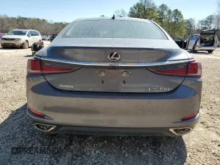 2021 Lexus ES 350 with VIN 58ADZ1B18MU084235, listed as a Copart auction lot 50713635 with 55,539 mi miles and Salvage Title. Bid and sale history available at DreamBid. Image 6.