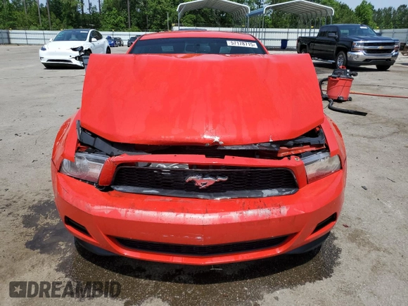 2012 Ford Mustang Premium with VIN 1ZVBP8AMXC5270605, listed as a Copart auction lot 57178715 with 139,424 mi miles and Salvage title. Bid and sale history available at DreamBid. Image 5.