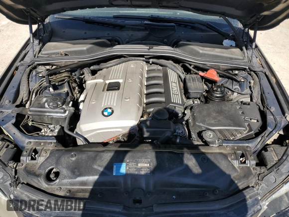 2006 BMW 5 Series 530i with VIN WBANE73556CM39724, listed as a Copart auction lot 46697405 with 191,164 mi miles and Non Repairable. Bid and sale history available at carsss.com. Image 11.