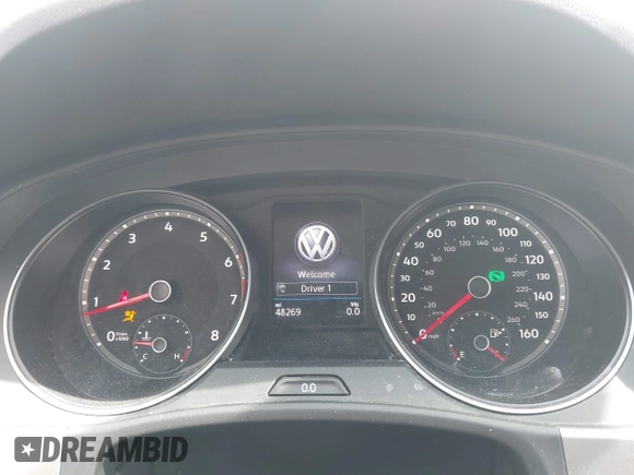 2019 Volkswagen Atlas SE with VIN 1V2UR2CA4KC616890, listed as a IAAI auction lot 42080701 with 48,269 mi miles and . Bid and sale history available at DreamBid. Image 7.
