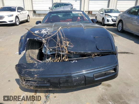 1992 Chevrolet Corvette z VIN 1G1YY23P4N5105420, wystawiony jako Copart lot #65811234 z przebiegiem Nie podano mil oraz Szkoda całkowita • Salvage title. Historia ofert i sprzedaży dostępna na DreamBid. Obrazek 5.