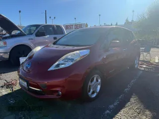 2011 Nissan LEAF SL with VIN JN1AZ0CP4BT000865, listed as a Copart auction lot 88522345 with 83,101 mi miles and Clean Title. Bid and sale history available at carsss.com. Image 2.