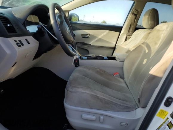 2011 Toyota Venza with VIN 4T3ZK3BB8BU041850, listed as a Copart auction lot 57143285 with 168,731 mi miles and Salvage title. Bid and sale history available at DreamBid. Image 7.