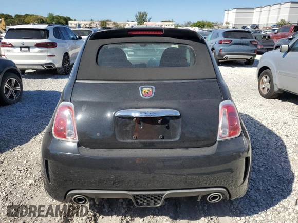 2013 FIAT 500 Abarth with VIN 3C3CFFJH7DT635958, listed as a Copart auction lot 48278615 with 83,841 mi miles and Salvage title. Bid and sale history available at DreamBid. Image 6.
