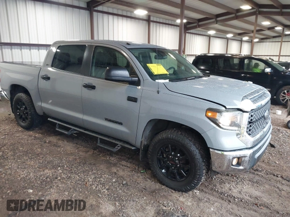 2019 Toyota Tundra 2WD SR5 with VIN 5TFEY5F15KX253952, listed as a IAAI auction lot 40802742 with 110,465 mi miles. Bid and sale history available at carsss.com. Image 1.