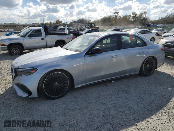 2024 Mercedes-Benz E-Class E 350 with VIN W1KLF4HB5RA012179, listed as a Copart auction lot 85799054 with 0 mi miles and Salvage Title. Bid and sale history available at carsss.com. Image 1.