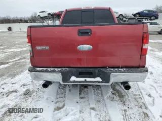 2007 Ford F-150 XL with VIN 1FTPX12V87FA40486, listed as a Copart auction lot 45960395 with 147,974 mi miles and Salvage title. Bid and sale history available at DreamBid. Image 6.