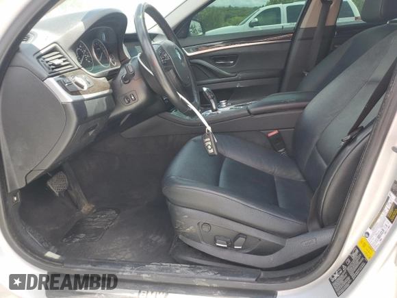 2012 BMW 5 Series 535i xDrive with VIN WBAFU7C58CDU63481, listed as a Copart auction lot 54402865 with 136,405 mi miles and Salvage Title. Bid and sale history available at carsss.com. Image 7.