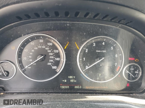 2015 BMW X3 xDrive28i with VIN 5UXWX9C52F0D56896, listed as a Copart auction lot 53823745 with 158,101 mi miles and Clean Title. Bid and sale history available at DreamBid. Image 9.