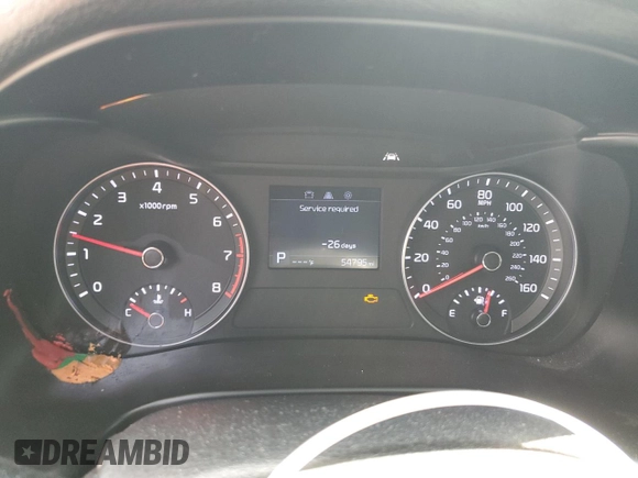2019 Kia Forte LXS with VIN 3KPF24AD9KE109774, listed as a Copart auction lot 55360925 with 54,795 mi miles and Salvage Title. Bid and sale history available at DreamBid. Image 9.