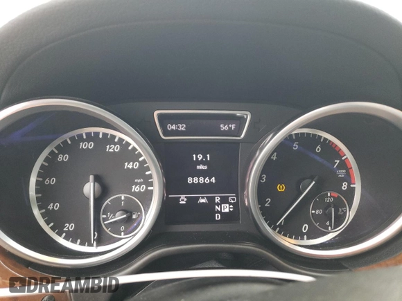 2012 Mercedes-Benz M 550 with VIN 4JGDA7DB4CA049084, listed as a Copart auction lot 42613525 with 88,864 mi miles and Clean title. Bid and sale history available at DreamBid. Image 9.