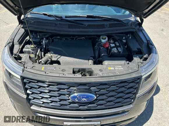 2018 Ford Explorer Sport с VIN 1FM5K8GT3JGA38891, выставлен на аукционе Copart как лот 59741985 с пробегом 119 724 миль миль и Чистый • Clean title. История ставок и продаж доступна на DreamBid. Изображение 5.