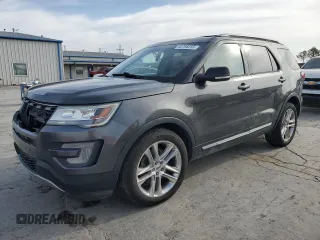 2016 Ford Explorer XLT with VIN 1FM5K7D80GGC84445, listed as a Copart auction lot 50798255 with 153,547 mi miles and Salvage Title. Bid and sale history available at DreamBid. Image 1.