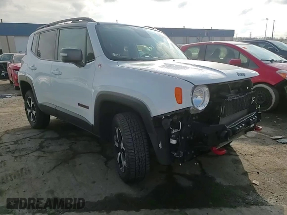 2020 Jeep Renegade Trailhawk with VIN ZACNJBC19LPL09240, listed as a Copart auction lot 52803075 with 70,698 mi miles and Non repairable. Bid and sale history available at DreamBid. Image 11.