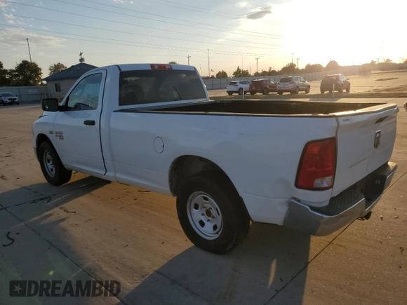 2020 Ram 1500 Tradesman with VIN 3C6JR6DT4LG168958, listed as a Copart auction lot 75267224 with 88,043 mi miles and Salvage title. Bid and sale history available at DreamBid. Image 2.