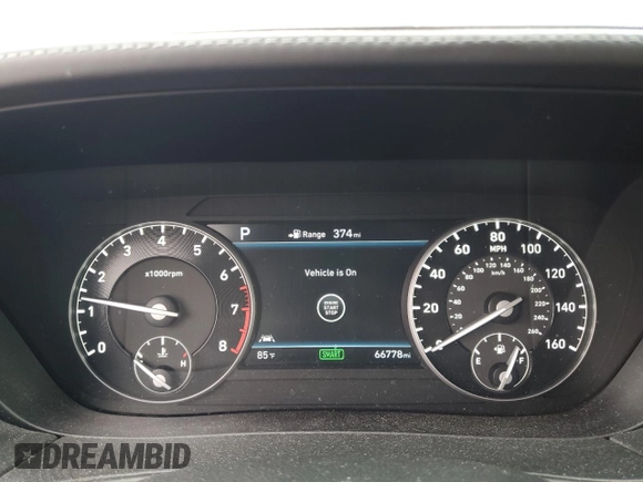 2018 Genesis G90 Premium z VIN KMHG34JA1JU049041, wystawiony jako Copart lot #56941235 z przebiegiem 66 778 mil mil oraz Szkody całkowita. Historia ofert i sprzedaży dostępna na DreamBid. Obrazek 9.