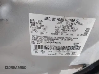 2014 Ford Explorer XLT with VIN 1FM5K7D88EGC12034, listed as a IAAI auction lot 41547902 with 122,082 mi miles and . Bid and sale history available at DreamBid. Image 9.