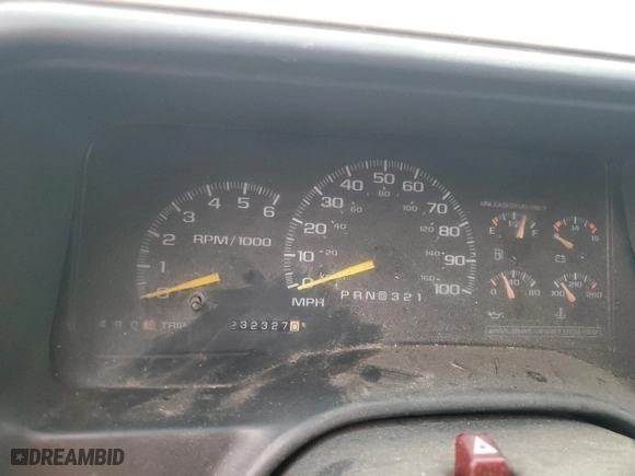 1997 Chevrolet C/K 1500 with VIN 1GCEC19W1VE157394, listed as a Copart auction lot 44196375 with 232,327 mi miles and Salvage Title. Bid and sale history available at carsss.com. Image 9.