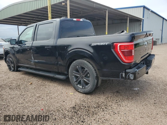 2023 Ford F-150 XL with VIN 1FTEW1C5XPFC27849, listed as a Copart auction lot 53358475 with 42,945 mi miles and Non Repairable. Bid and sale history available at DreamBid. Image 2.