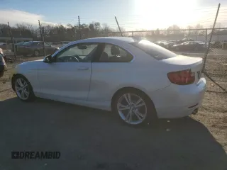2015 BMW 2 Series 228i with VIN WBA1F9C51FVW98724, listed as a Copart auction lot 48041775 with 64,146 mi miles and Salvage Title. Bid and sale history available at carsss.com. Image 2.