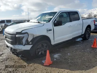 2024 Ford F-150 Lightning Flash with VIN 1FT6W3L73RWG22959, listed as a Copart auction lot 46159195 with Not Provided miles and Salvage Title. Bid and sale history available at DreamBid. Image 1.