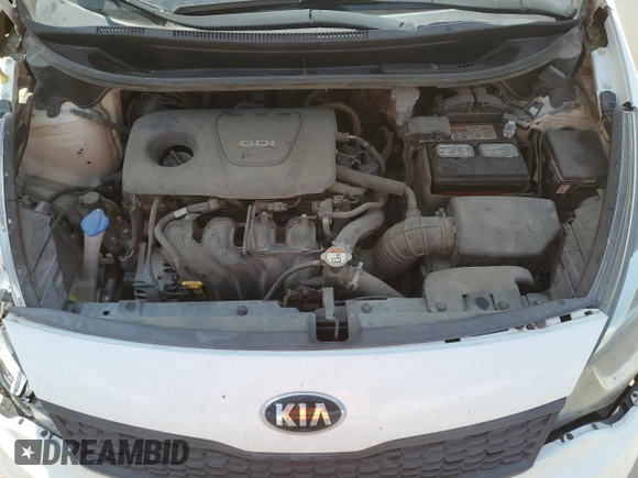 2017 Kia Rio LX z VIN KNADM4A36H6044693, wystawiony jako Copart lot #55349215 z przebiegiem 84 323 mil mil oraz Szkody całkowita. Historia ofert i sprzedaży dostępna na DreamBid. Obrazek 11.
