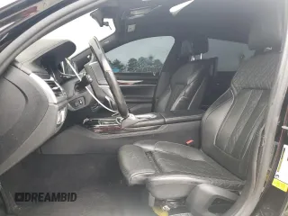2018 BMW 7 Series 750i with VIN WBA7F0C51JGM22515, listed as a Copart auction lot 86486914 with 0 mi miles and Salvage Title. Bid and sale history available at carsss.com. Image 7.