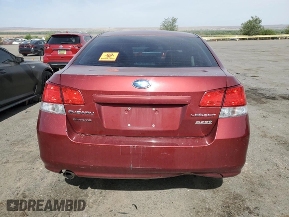 2013 Subaru Legacy Premium with VIN 4S3BMBC65D3031497, listed as a Copart auction lot 58414775 with 89,459 mi miles and Salvage title. Bid and sale history available at DreamBid. Image 6.