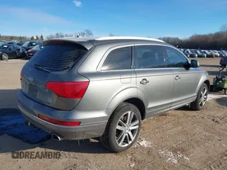 2015 Audi Q7 Premium Plus with VIN WA1LMAFE8FD029395, listed as a IAAI auction lot 41272971 with 110,525 mi miles and . Bid and sale history available at DreamBid. Image 4.