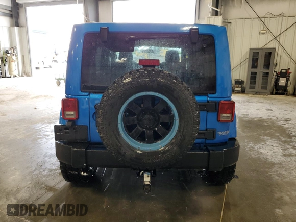 2015 Jeep Wrangler Unlimited Sahara with VIN 1C4BJWEG2FL727095, listed as a Copart auction lot 55088245 with 102,488 mi miles and Clean title. Bid and sale history available at DreamBid. Image 6.