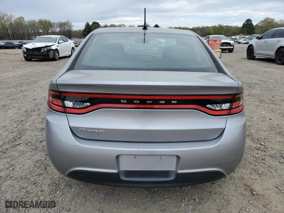 2015 Dodge Dart SE with VIN 1C3CDFAA8FD276282, listed as a Copart auction lot 50651525 with 128,634 mi miles and Salvage Title. Bid and sale history available at carsss.com. Image 6.