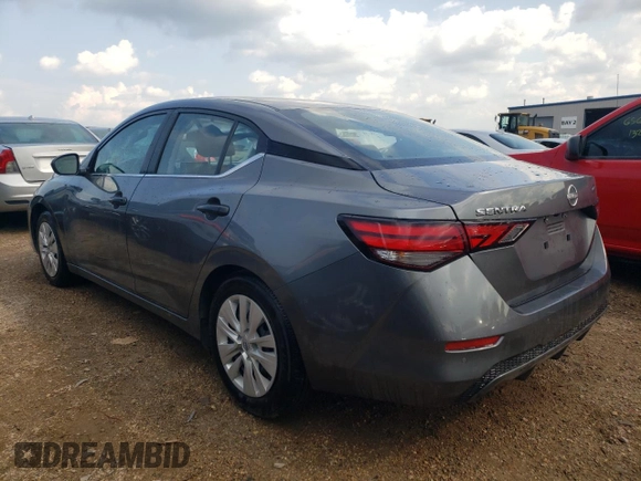 2024 Nissan Sentra S with VIN 3N1AB8BV6RY270880, listed as a Copart auction lot 65655724 with 19,019 mi miles and Salvage title. Bid and sale history available at DreamBid. Image 2.
