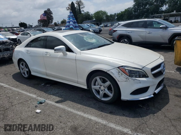 2015 Mercedes-Benz CLS 550 with VIN WDDLJ7DB3FA139093, listed as a Copart auction lot 54435745 with 150,234 mi miles and Clean title. Bid and sale history available at DreamBid. Image 4.