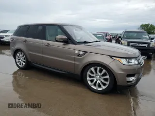 2016 Land Rover Range Rover Sport V6 HSE with VIN SALWR2VFXGA568794, listed as a Copart auction lot 49491355 with 106,383 mi miles and Clean Title. Bid and sale history available at carsss.com. Image 4.