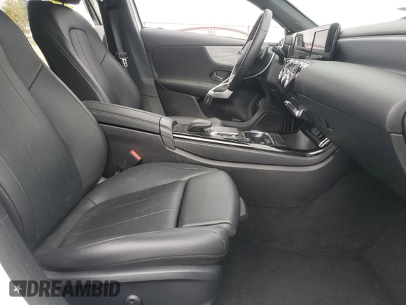 2021 Mercedes-Benz A 220 with VIN W1K3G4EB9MJ316934, listed as a Copart auction lot 53976145 with 37,131 mi miles and Salvage title. Bid and sale history available at DreamBid. Image 7.