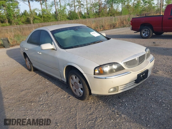 2004 Lincoln LS w/Luxury Pkg with VIN 1LNHM86S24Y643743, listed as a IAAI auction lot 41894076 with 153,388 mi miles. Bid and sale history available at carsss.com. Image 1.
