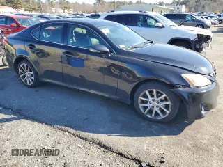 2011 Lexus IS 250 with VIN JTHCF5C25B5049625, listed as a Copart auction lot 47074985 with 227,769 mi miles and Salvage title. Bid and sale history available at DreamBid. Image 4.