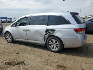 2014 Honda Odyssey EX-L with VIN 5FNRL5H6XEB065581, listed as a Copart auction lot 53467645 with 111,917 mi miles and Clean Title. Bid and sale history available at DreamBid. Image 2.