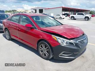 2017 Hyundai Sonata 2.4L with VIN 5NPE24AFXHH530081, listed as a IAAI auction lot 42192092 with 117,260 mi miles and . Bid and sale history available at carsss.com. Image 1.
