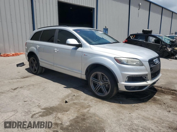 2015 Audi Q7 S line Prestige z VIN WA1DGAFE0FD018340, wystawiony jako Copart lot #65554785 z przebiegiem Nie podano mil oraz Czysty tytuł • Clean title. Historia ofert i sprzedaży dostępna na DreamBid. Obrazek 4.