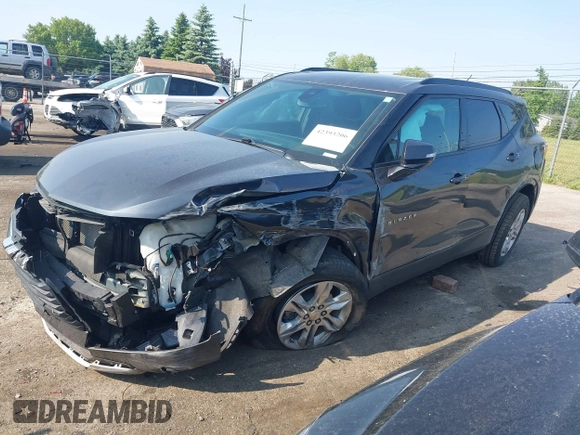2022 Chevrolet Blazer LT with VIN 3GNKBHR40NS161611, listed as a IAAI auction lot 42393206 with 67,203 mi miles and . Bid and sale history available at DreamBid. Image 17.