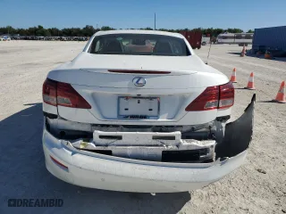 2011 Lexus IS 250C with VIN JTHFF2C20B2518102, listed as a Copart auction lot 83483484 with 91,023 mi miles and Salvage Title. Bid and sale history available at carsss.com. Image 6.