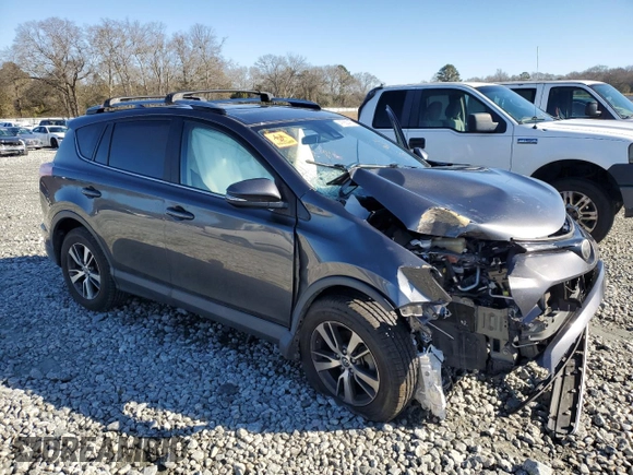 2018 Toyota RAV4 XLE with VIN JTMWFREV1JJ723577, listed as a Copart auction lot 41850475 with 79,412 mi miles and Salvage Title. Bid and sale history available at DreamBid. Image 4.