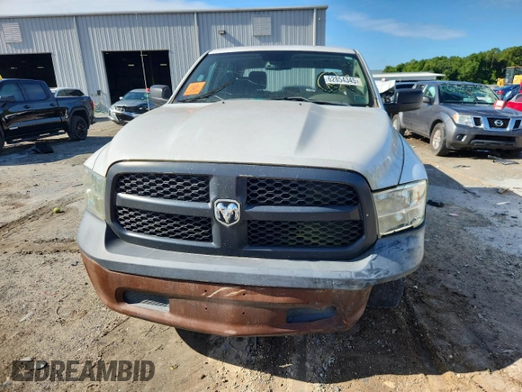 2018 Ram 1500 Tradesman with VIN 1C6RR7ST4JS172400, listed as a Copart auction lot 62854345 with 136,929 mi miles and Clean title. Bid and sale history available at DreamBid. Image 5.