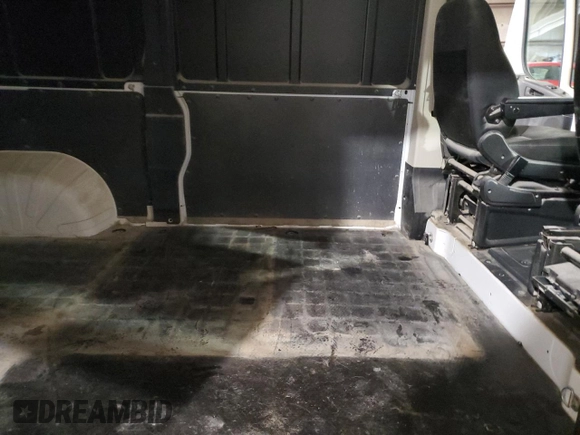 2020 Ram ProMaster Cargo with VIN 3C6TRVAG0LE134912, listed as a Copart auction lot 87543015 with Not Provided miles and Salvage Title. Bid and sale history available at DreamBid. Image 11.