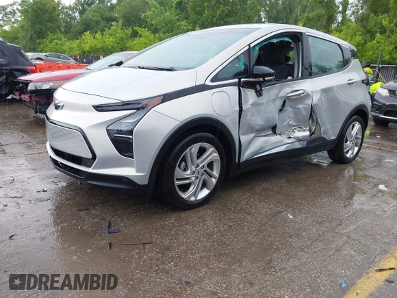 2023 Chevrolet Bolt EV 1LT with VIN 1G1FW6S03P4140824, listed as a IAAI auction lot 42383006 with 23,942 mi miles and . Bid and sale history available at DreamBid. Image 20.
