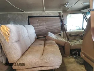 1987 Ford Econoline Cargo with VIN 1FTEE24N6HHB45016, listed as a Copart auction lot 50947745 with 62,721 mi miles and Salvage Title. Bid and sale history available at DreamBid. Image 11.